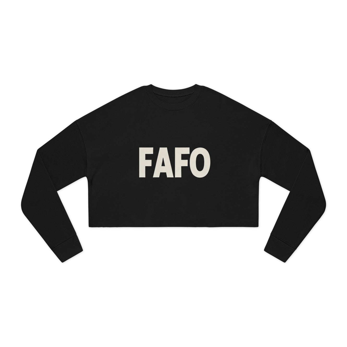 FAFO Women's Cropped Sweatshirt
