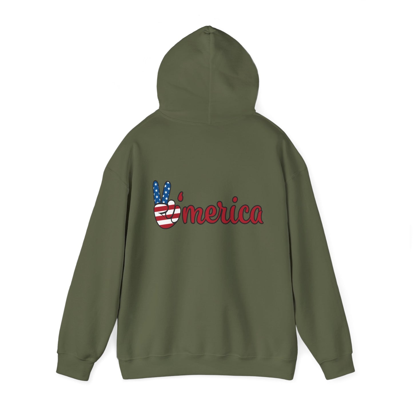 FAFO ALL AMERICAN Unisex Heavy Blend™ Hooded Sweatshirt