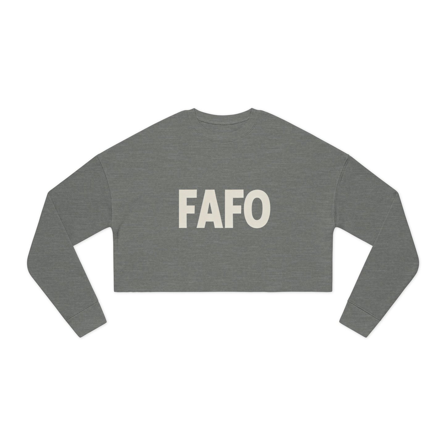 FAFO Women's Cropped Sweatshirt