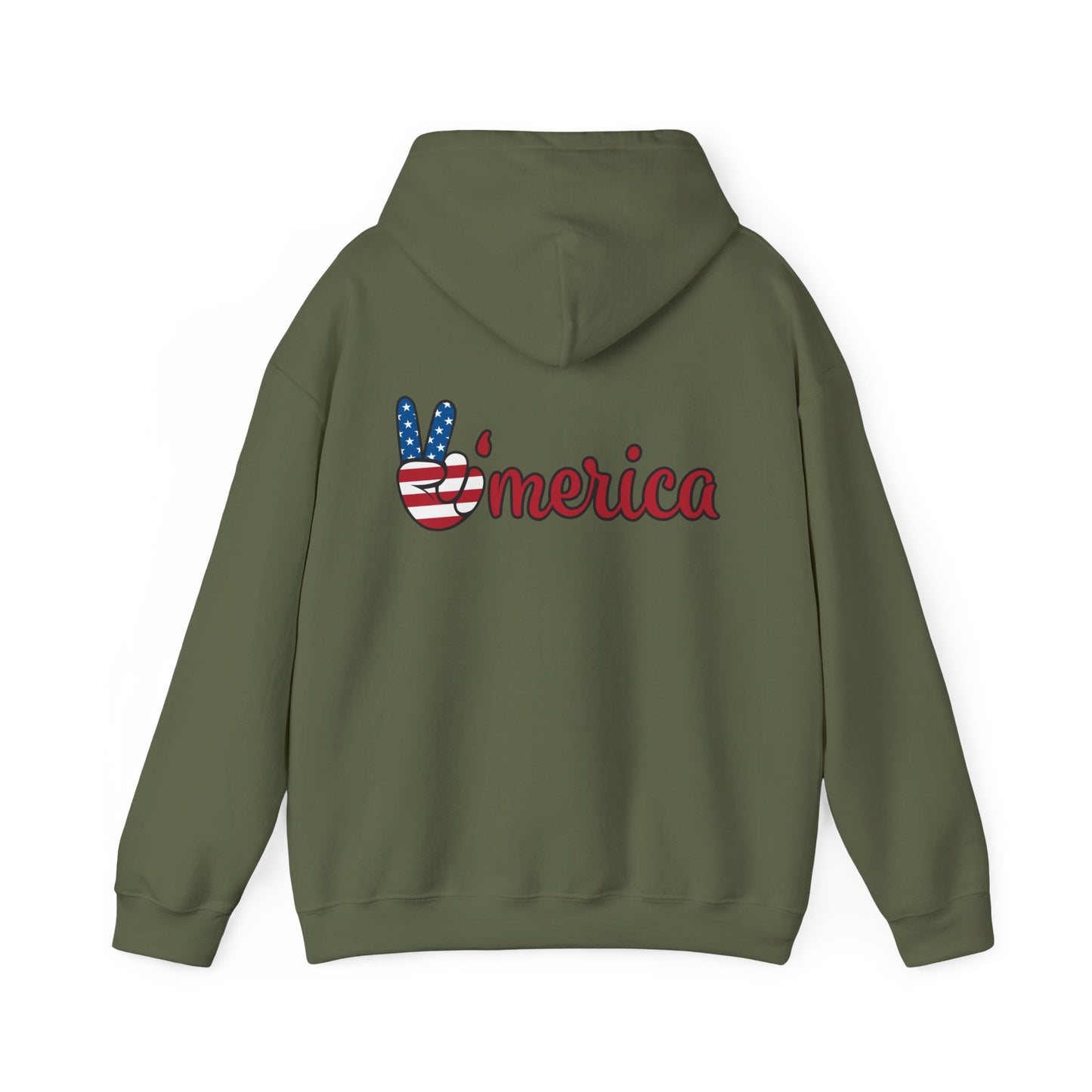 FAFO ALL AMERICAN Unisex Heavy Blend™ Hooded Sweatshirt