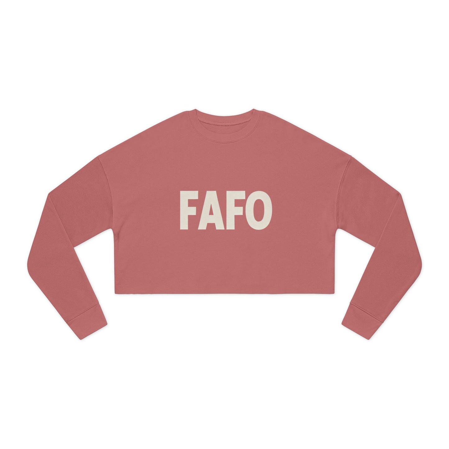 FAFO Women's Cropped Sweatshirt