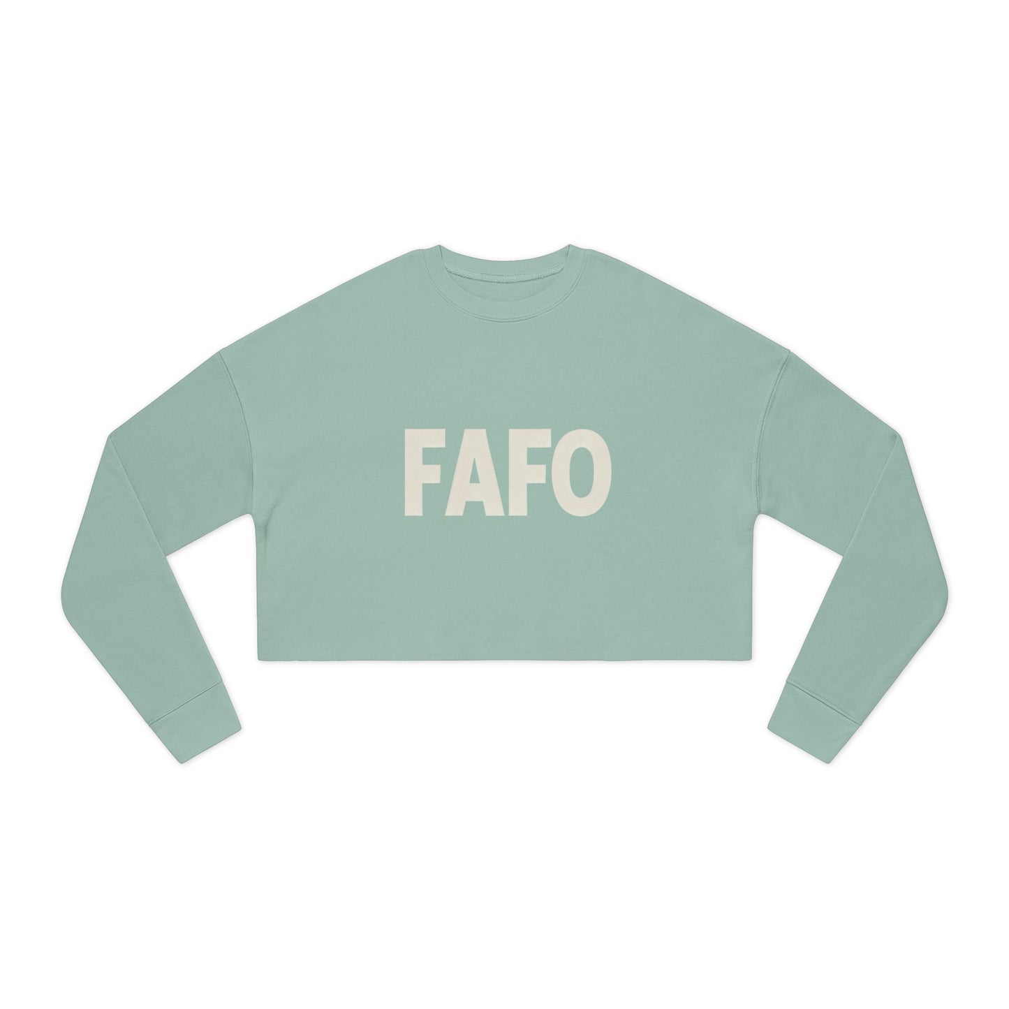 FAFO Women's Cropped Sweatshirt