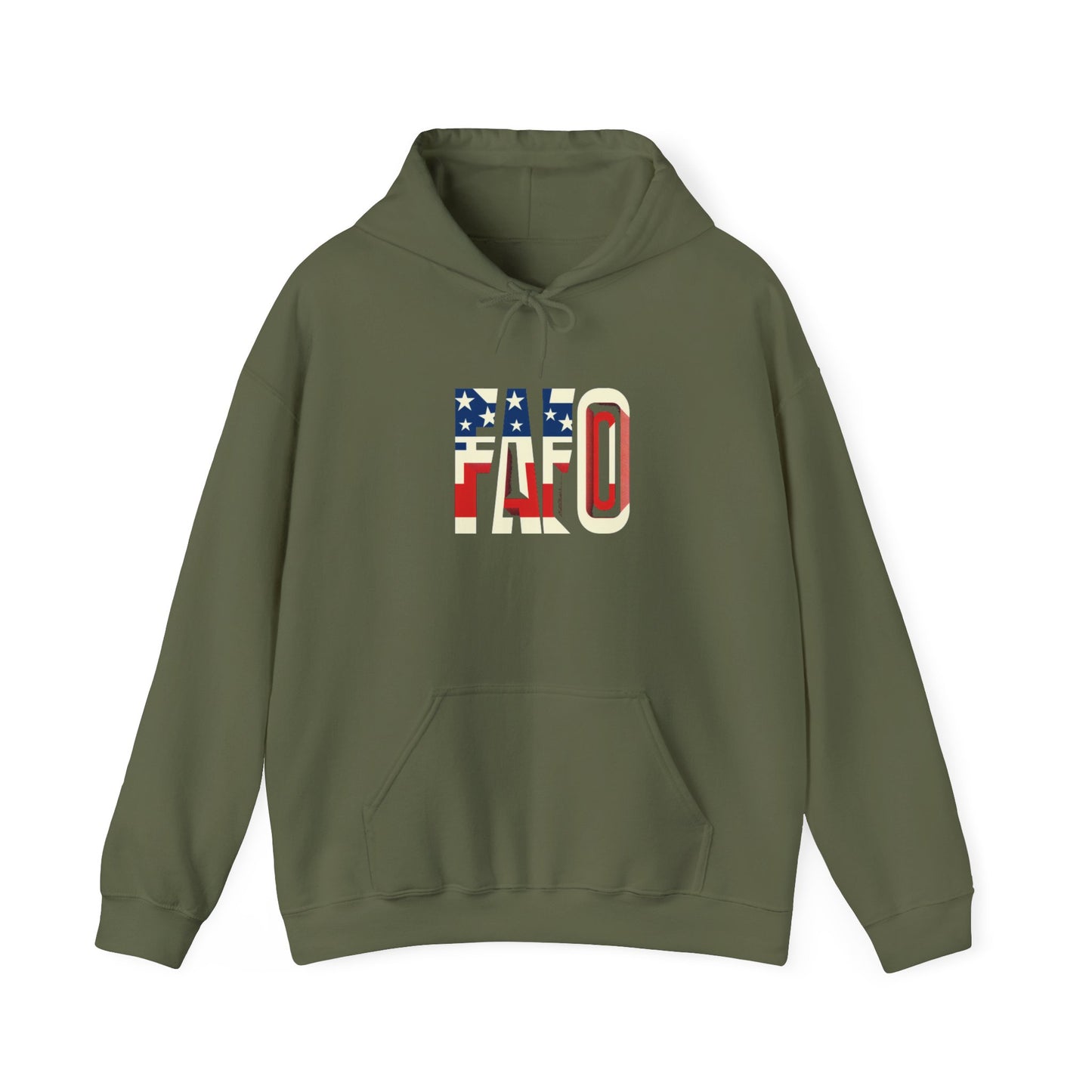 FAFO ALL AMERICAN Unisex Heavy Blend™ Hooded Sweatshirt