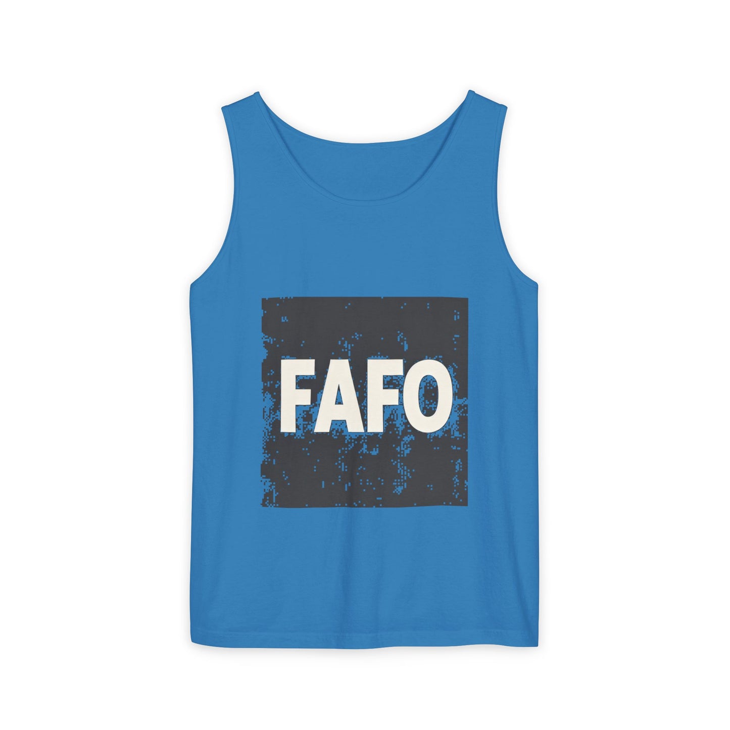 FAFO Unisex Garment-Dyed Tank Top - Casual Summer Essential